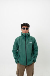 Reversible Gorpcore Jacket - Celtic Green / White