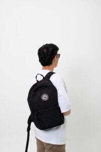 Crincle Backpack - Black