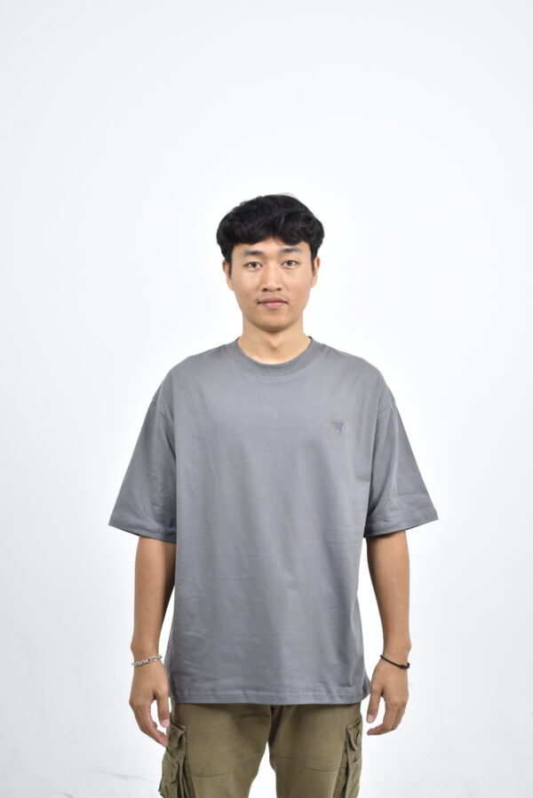 Oversized Bio wash T-shirt - Poppy Sheed